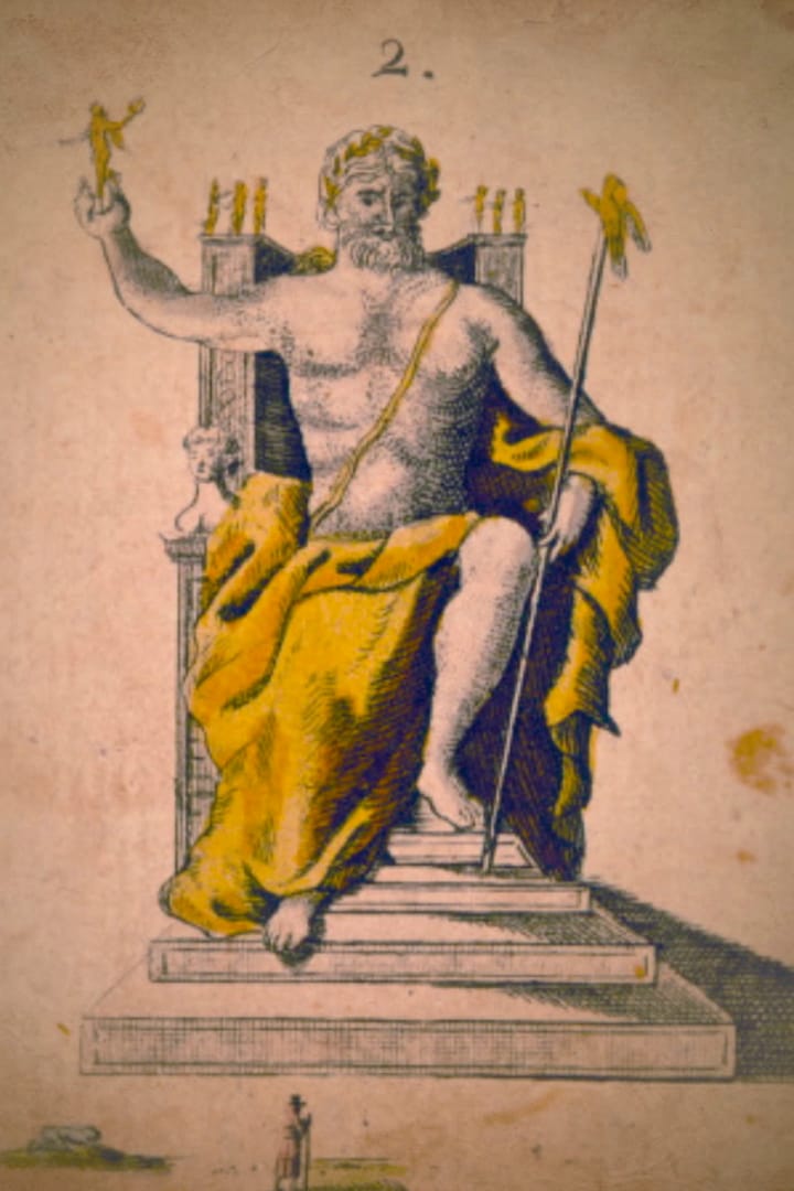 Maravillas del mundo antiguo: La estatua de Zeus en Olimpia - AMC CHANNELS