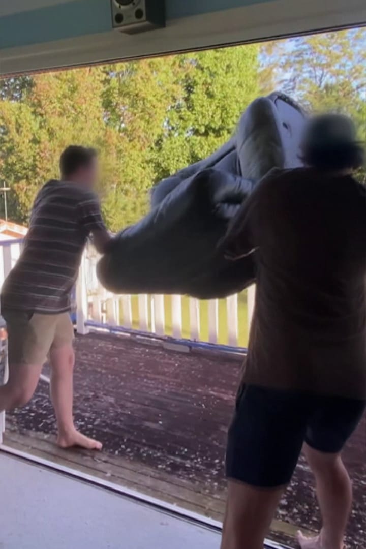 Póster de Guerra de vecinos