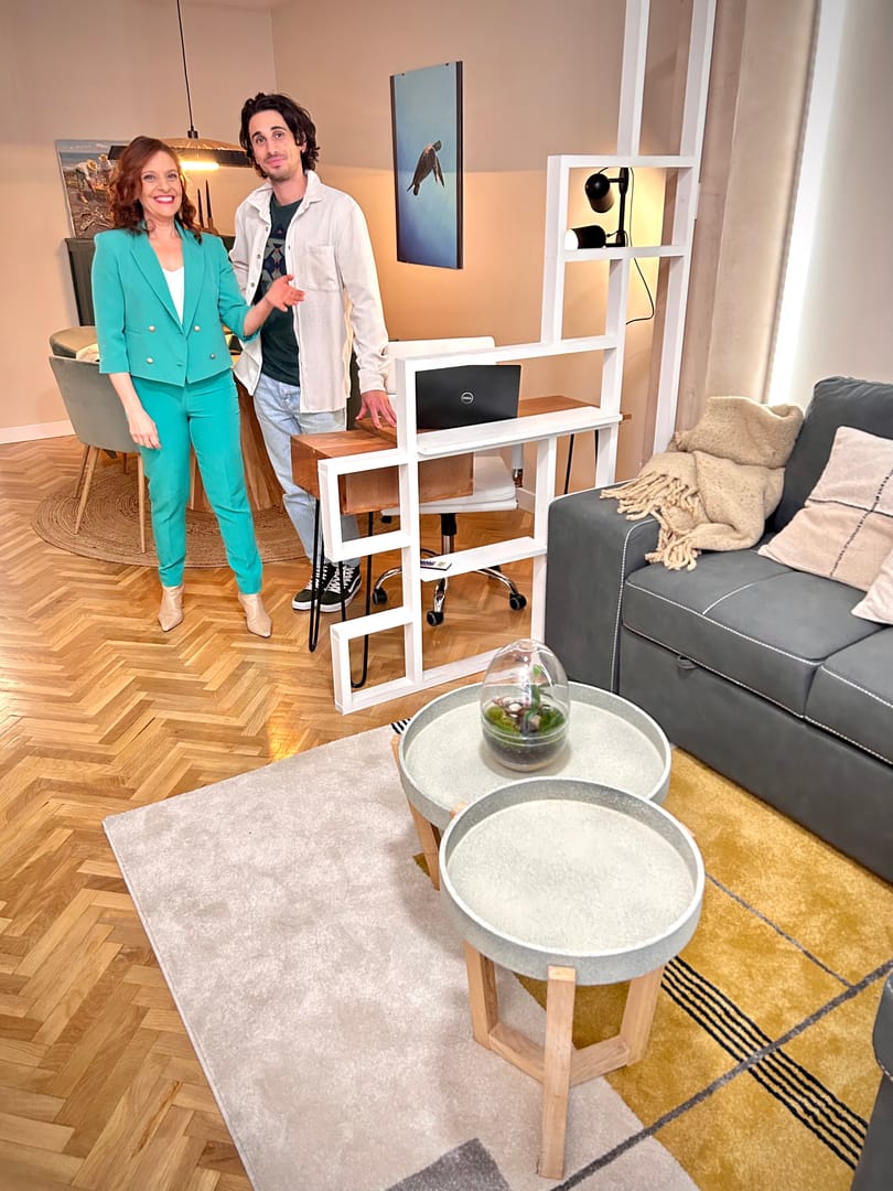 Póster de Redecora con Raquel